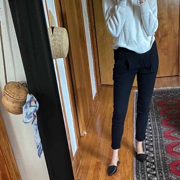 Helmut Lang Pants - Helmut Lang Harem Slim Leg Lounge Pants - 0/XS